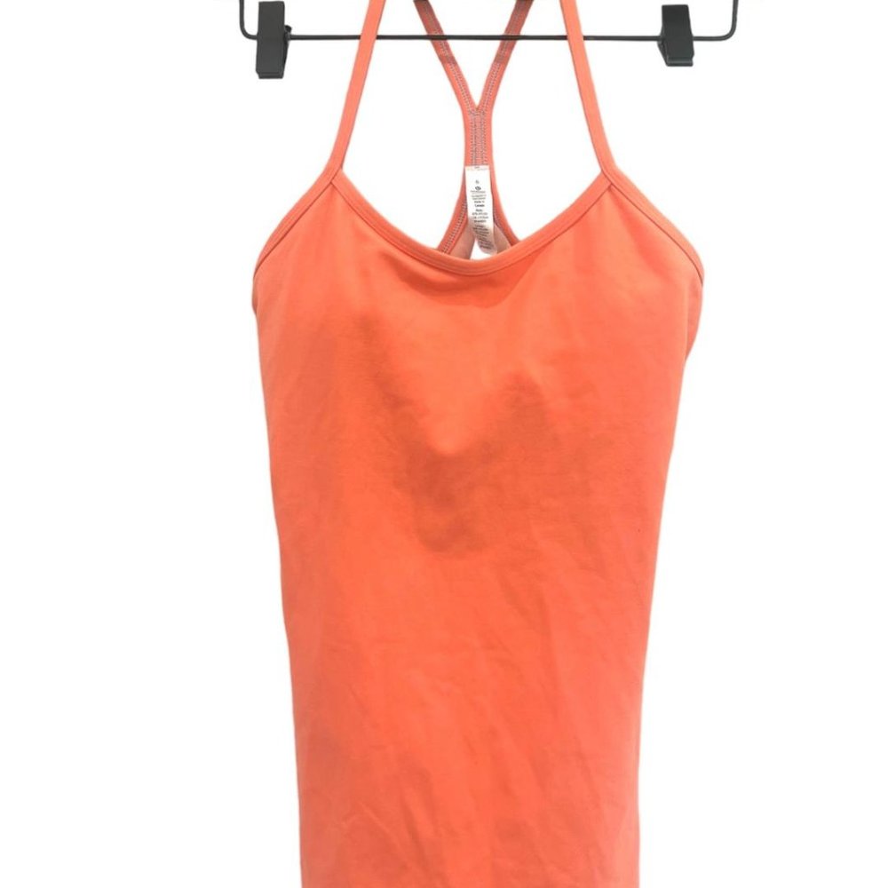 Lululemon Power Y Tank Coral